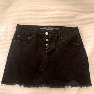 American Eagle Stretch Denim Mini Skirt
